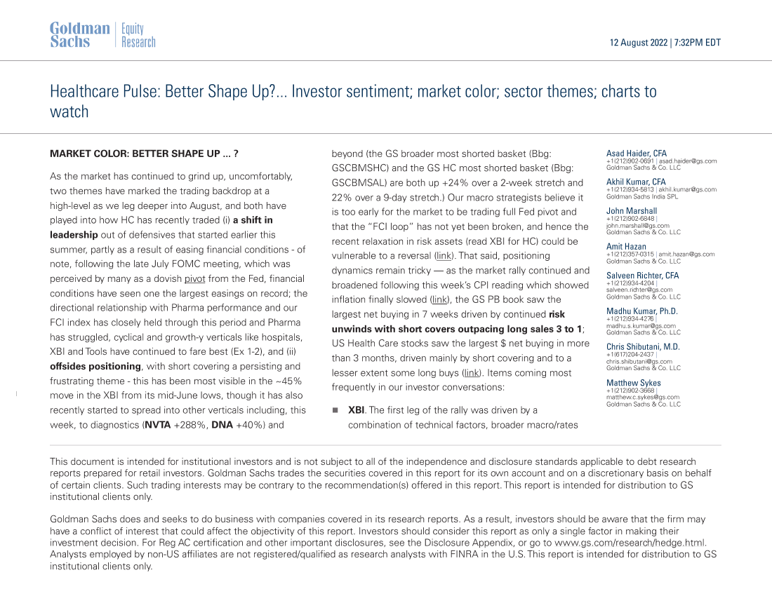 Healthcare Pulse_ Better Shape Up_... Investor sentiment; market color; sector themes; charts to watch(1)Healthcare Pulse_ Better Shape Up_... Investor sentiment; market color; sector themes; charts to watch(1)_1.png